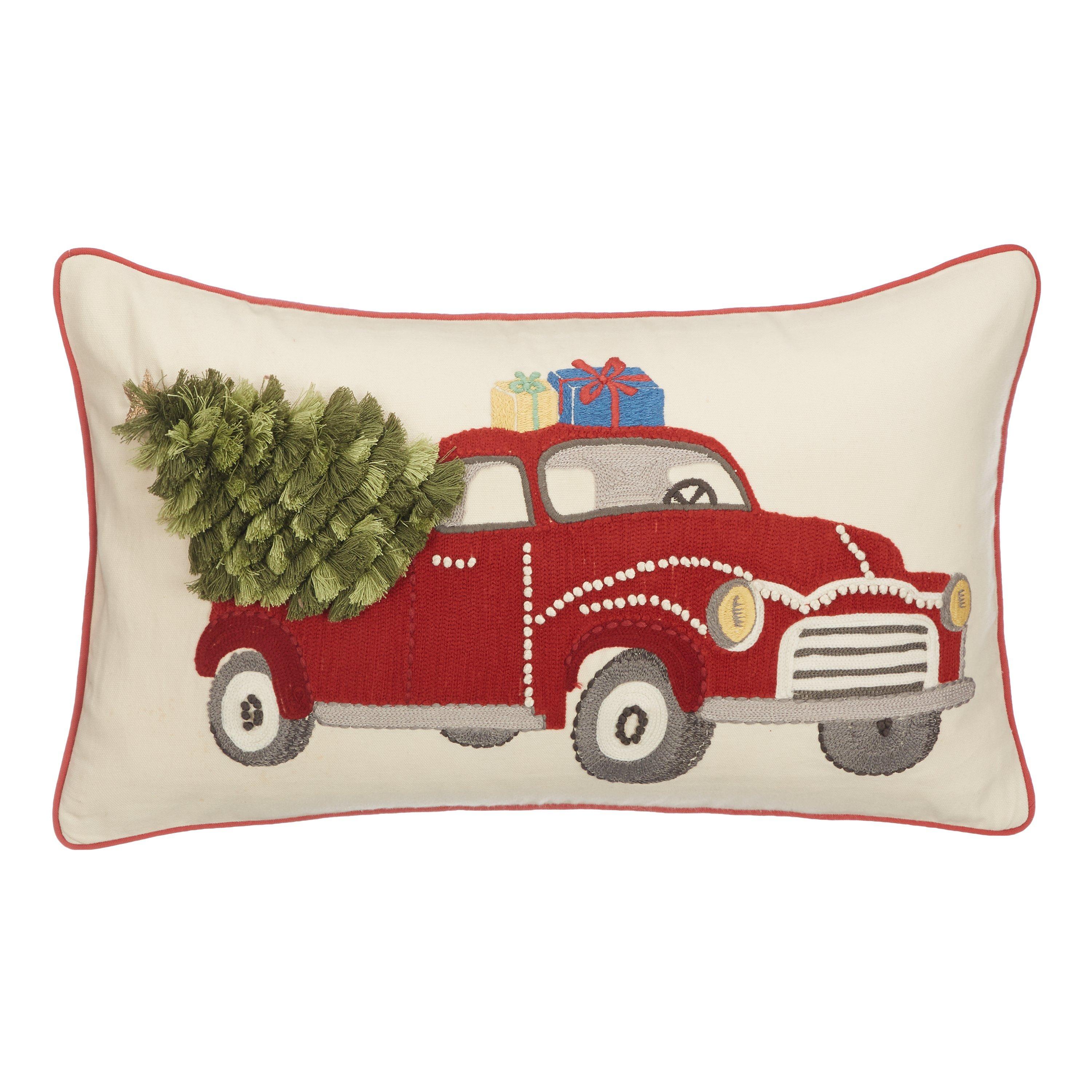 John Lewis & Partners Driving Home for Christmas Cushion