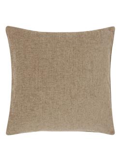 John Lewis Chenille Cushion, Sable