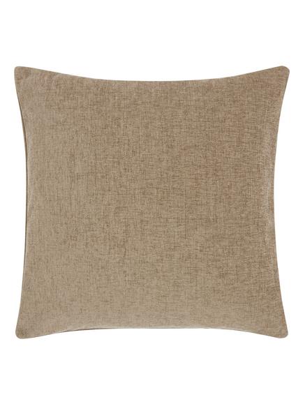 John Lewis Chenille Cushion - view 2, Sable