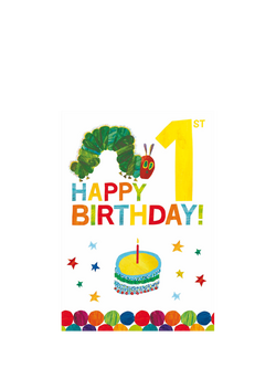 Woodmansterne Chocolate Cake 1st Birthday Card, 