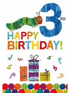 Woodmansterne Candles 3rd Birthday Card