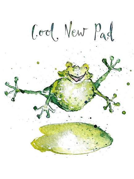 Louise Mulgrew Designs New Pad Greeting Card, 