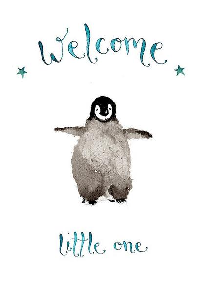 Louise Mulgrew Designs New Baby Boy Card, 