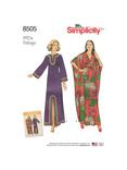 Simplicity Women's Vintage Kaftan Sewing Pattern, 8505