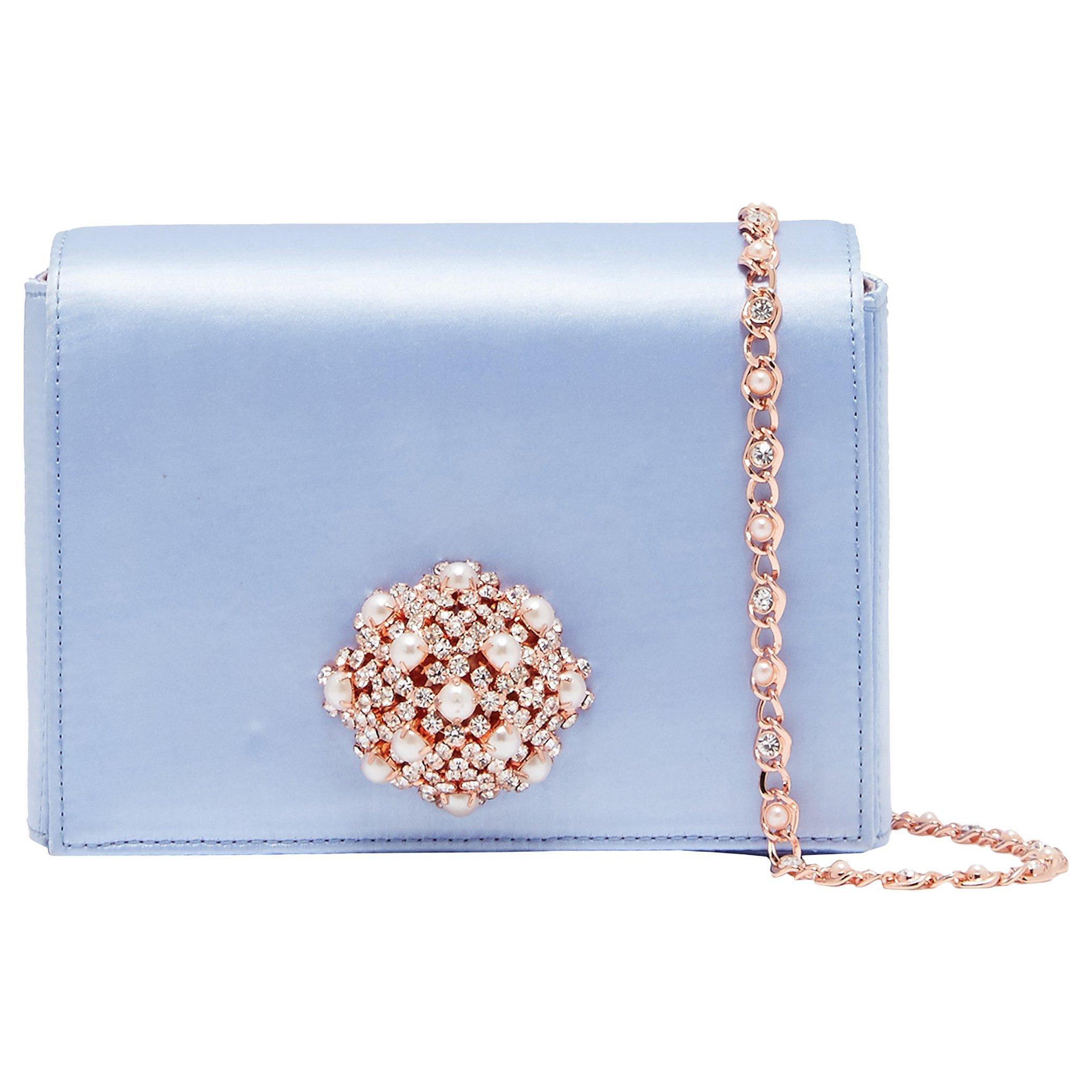 Ted Baker Selinaa Clutch Bag Pale Blue