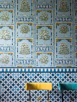 Cole & Son Martyn Lawrence Bullard Zellige Wallpaper Border - view 2, 113/12036