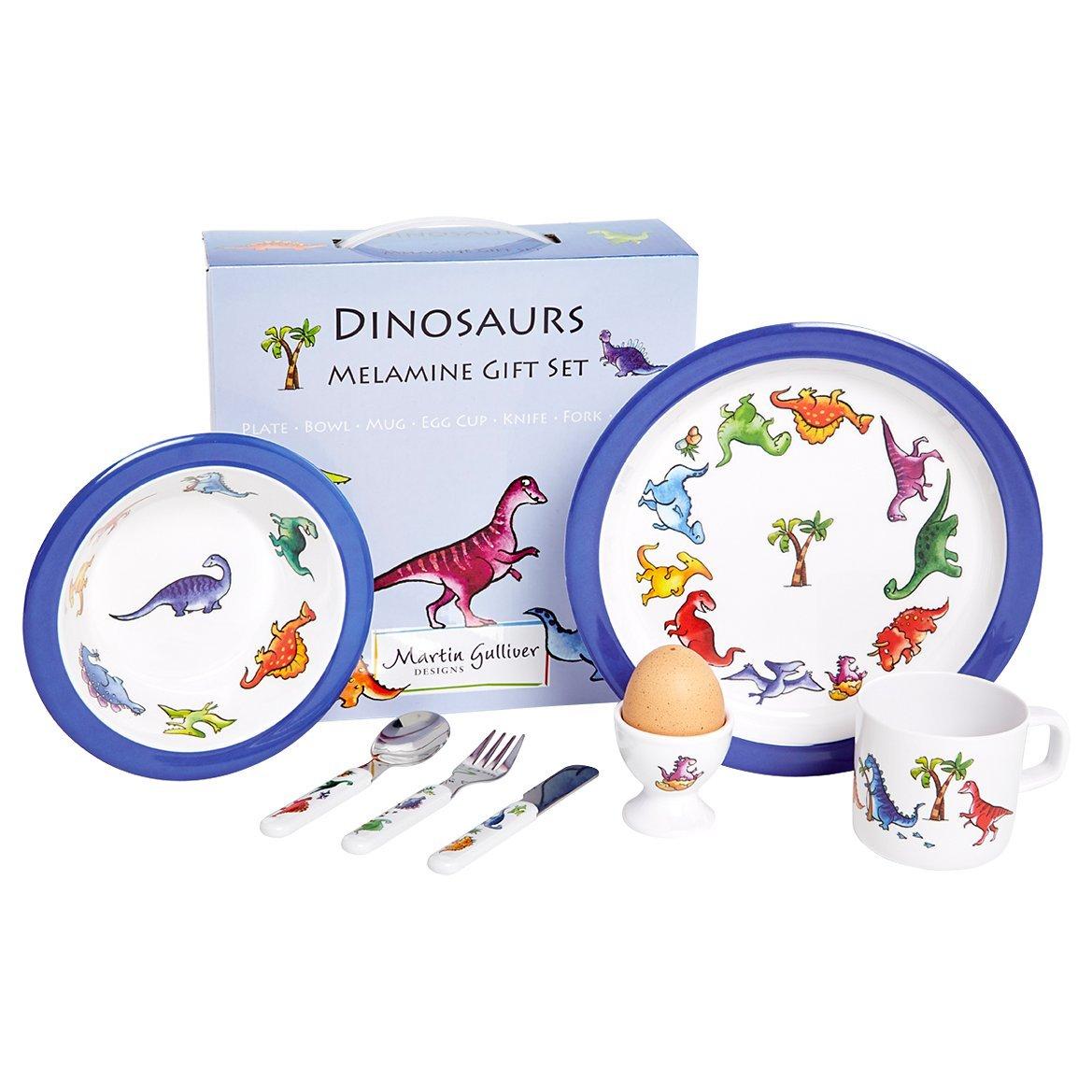 Martin Gulliver Dinosaurs Melamine Dinner Set