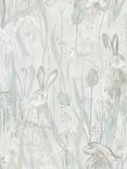 Sanderson Dune Hares Wallpaper, DEBB216518