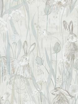 Sanderson Dune Hares Wallpaper, DEBB216518, Debb216518