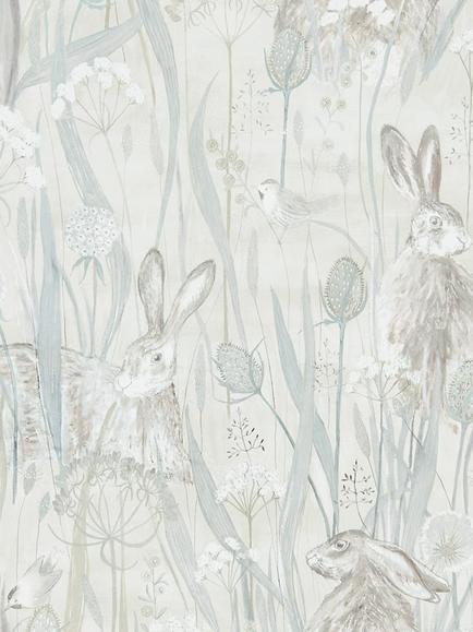 Sanderson Dune Hares Wallpaper, DEBB216518, Debb216518