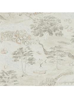 Sanderson Sea Houses Wallpaper, Debb216489