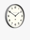 Newgate Clocks Echo Number 1 Analogue Wall Clock, 53cm, Grey