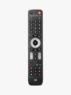 One for All Evolve 4 Replacement Remote For Up To 4 Devices - view 2, Black