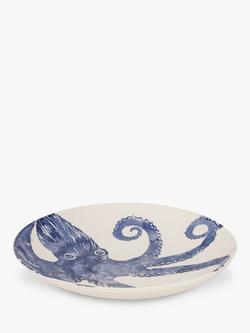 BlissHome Creatures Octopus Serving Bowl, Blue, 39cm - view 2, Blue
