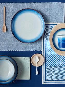 Denby Blue Haze Coupe Stoneware Dinnerware Set, 12 Piece - view 2, Blue
