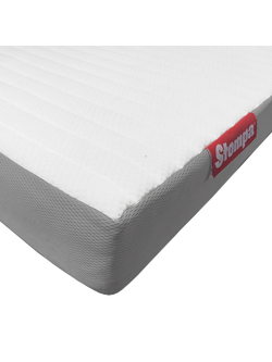 Stompa S Flex Airflow Pocket Spring Mattress, Medium, Extra Long Single, White