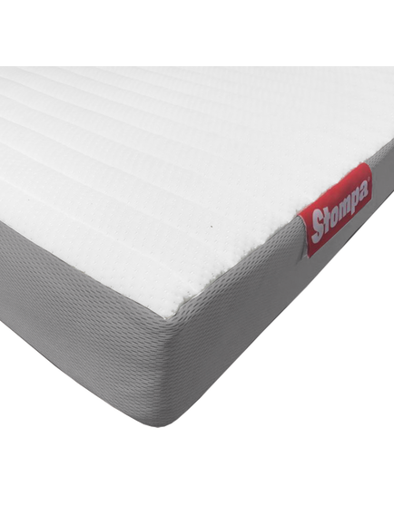 Stompa S Flex Airflow Pocket Spring Mattress, Medium, Extra Long Single, White