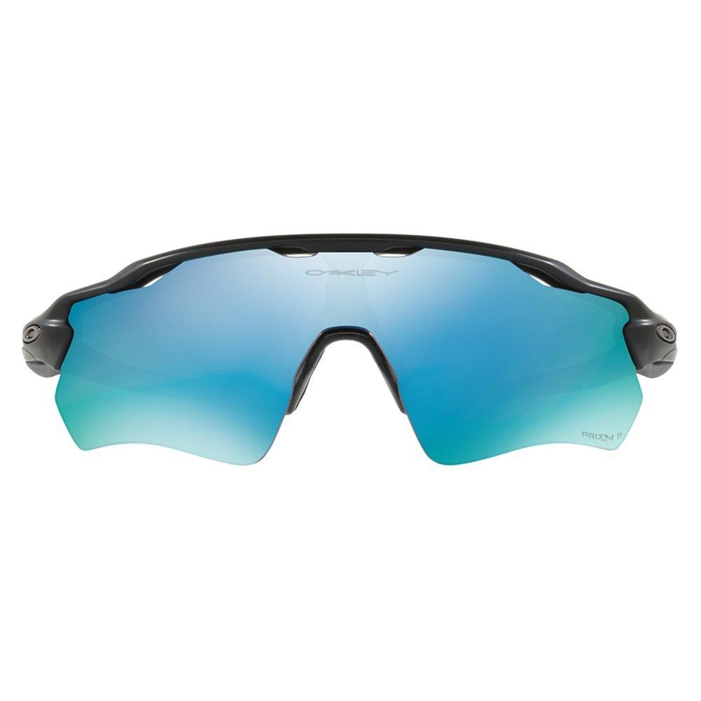 Oakley OO9208 Men s Radar EV Path Prizm Polarised Wrap Sunglasses Black Mirror Blue