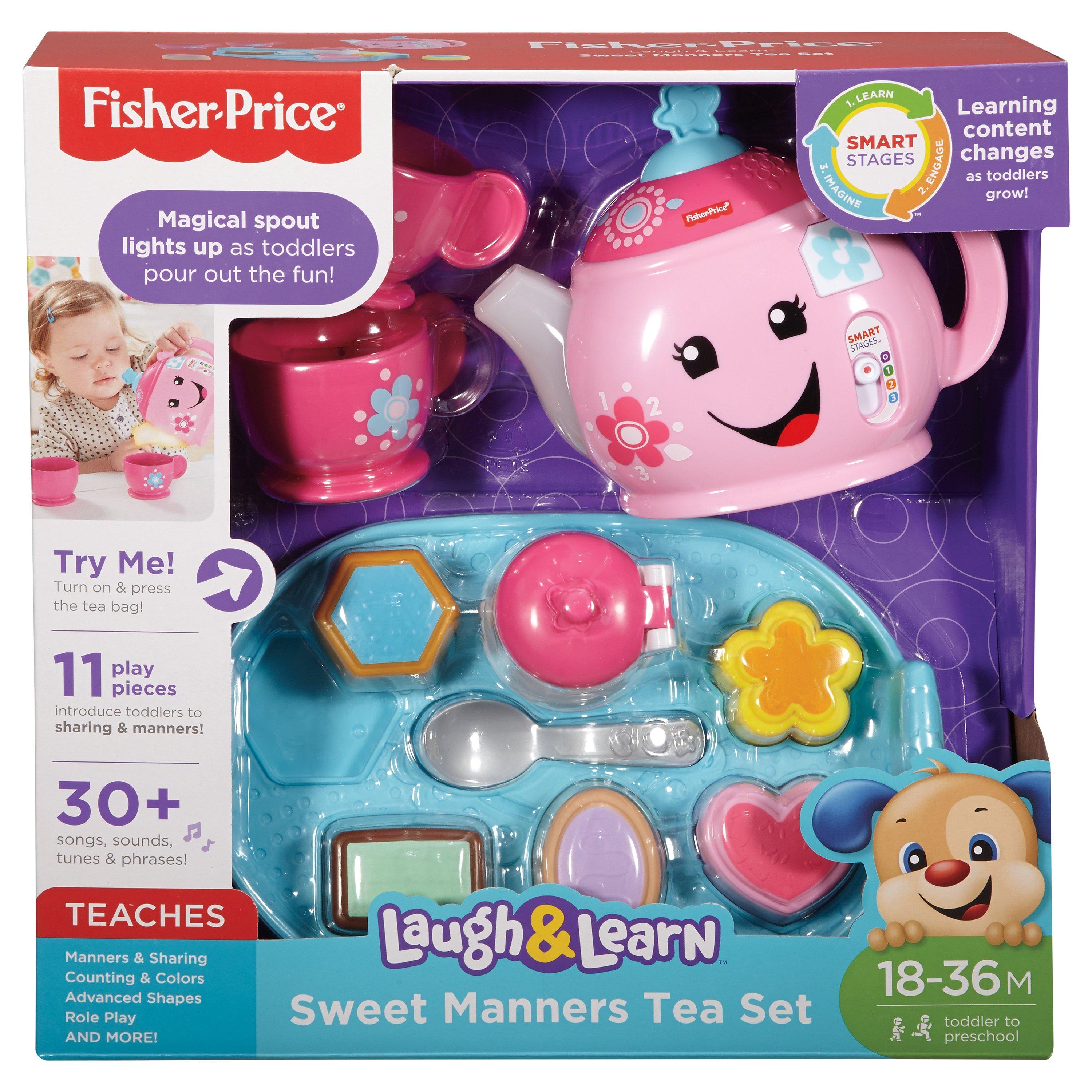 Fisher Price Laugh and Learn Sweet Manners Tea Set