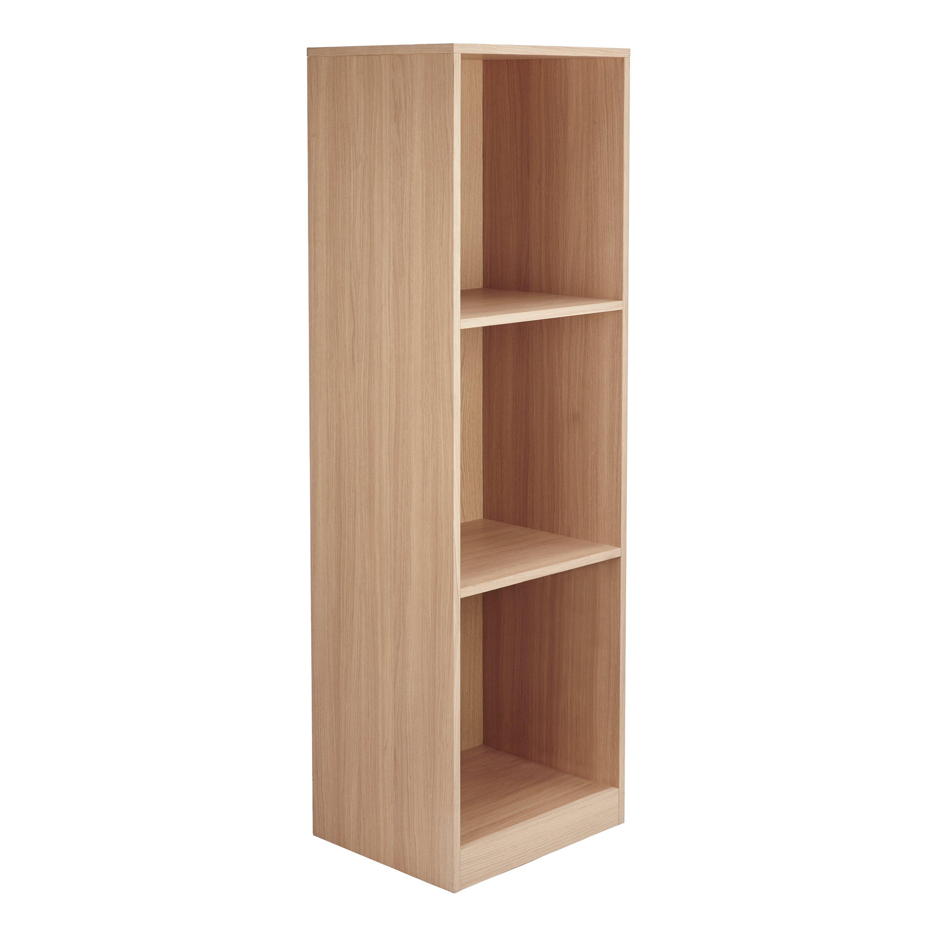 House by John Lewis Cube 3 x 1 Unit, FSC-Certified (Oak Veneer)