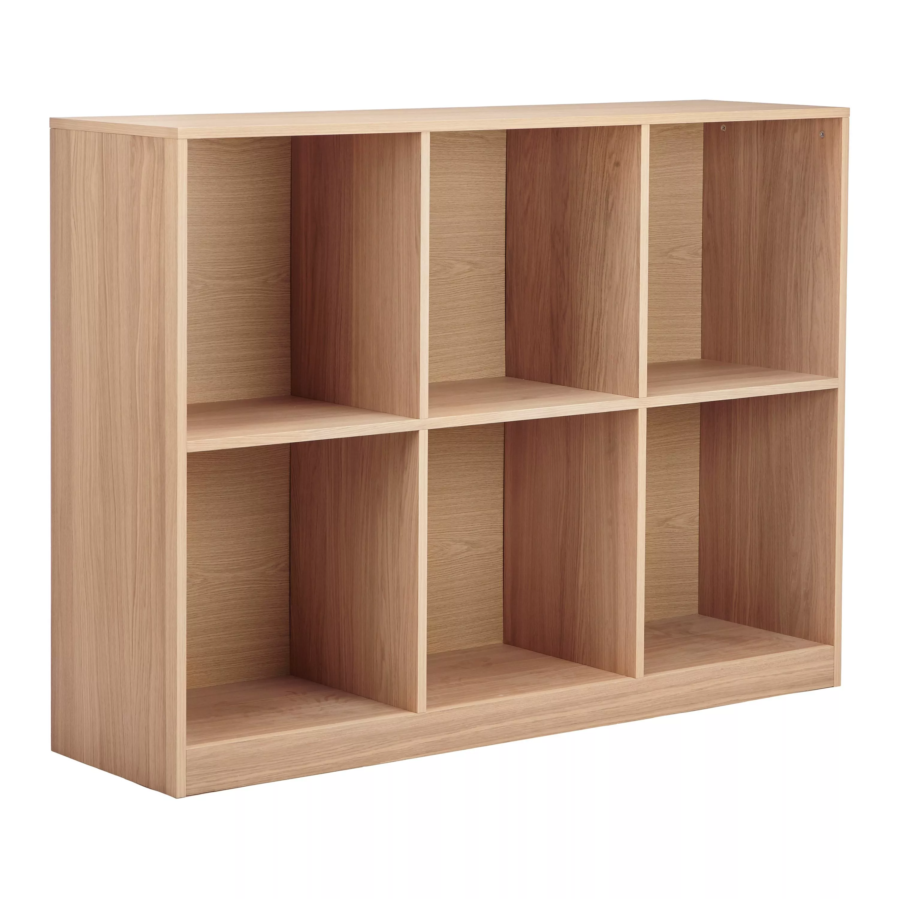 House by John Lewis Cube 2 x 3 Shelf Unit FSC Certified Oak