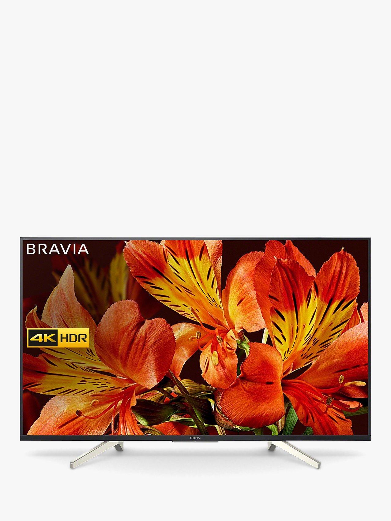 Sony Bravia KD43XF8505 LED HDR 4K Ultra HD Smart Android TV, 43" with Freeview HD & Youview, Black