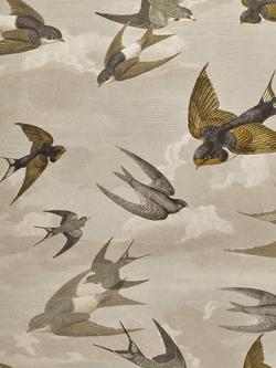Designers Guild Chimney Swallows Wallpaper, Sepia Pjd6003/03