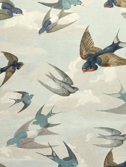 Designers Guild Chimney Swallows Wallpaper, Sky Blue Pjd6003/01