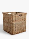 John Lewis Modern Country Square Wicker Basket