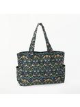 John Lewis William Morris Strawberry Thief Craft Bag, Navy