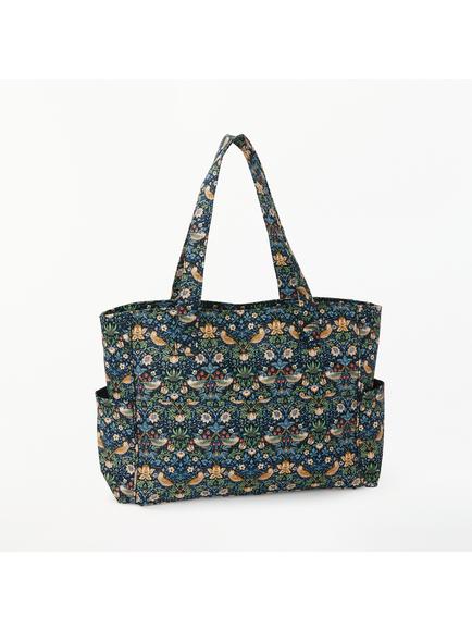 John Lewis William Morris Strawberry Thief Craft Bag, Navy, Navy