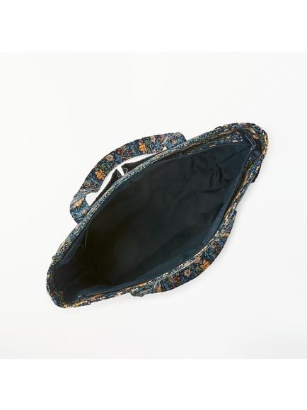 John Lewis William Morris Strawberry Thief Craft Bag, Navy - view 2, Navy