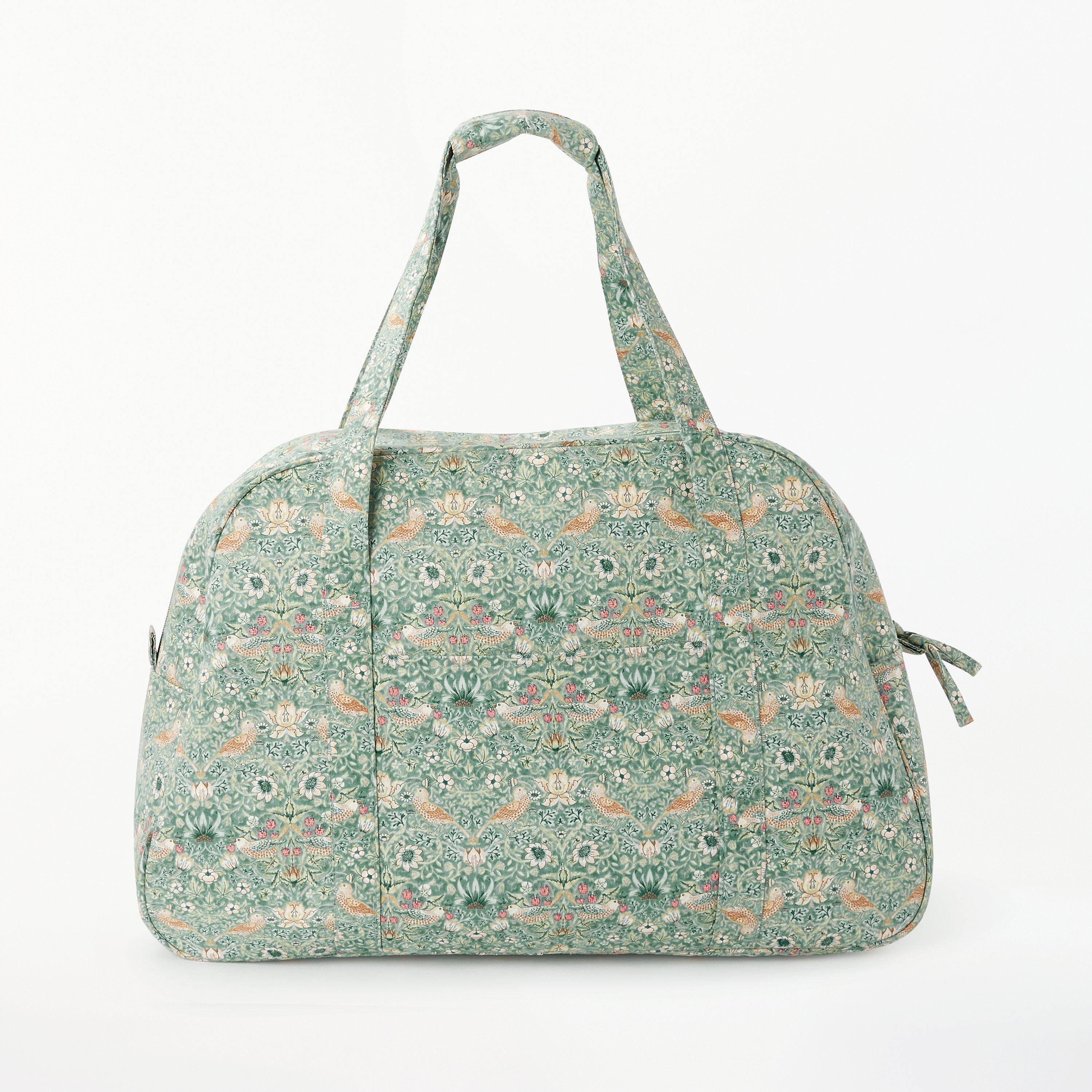 John Lewis Strawberry Thief Print Sewing Machine Bag, Aqua