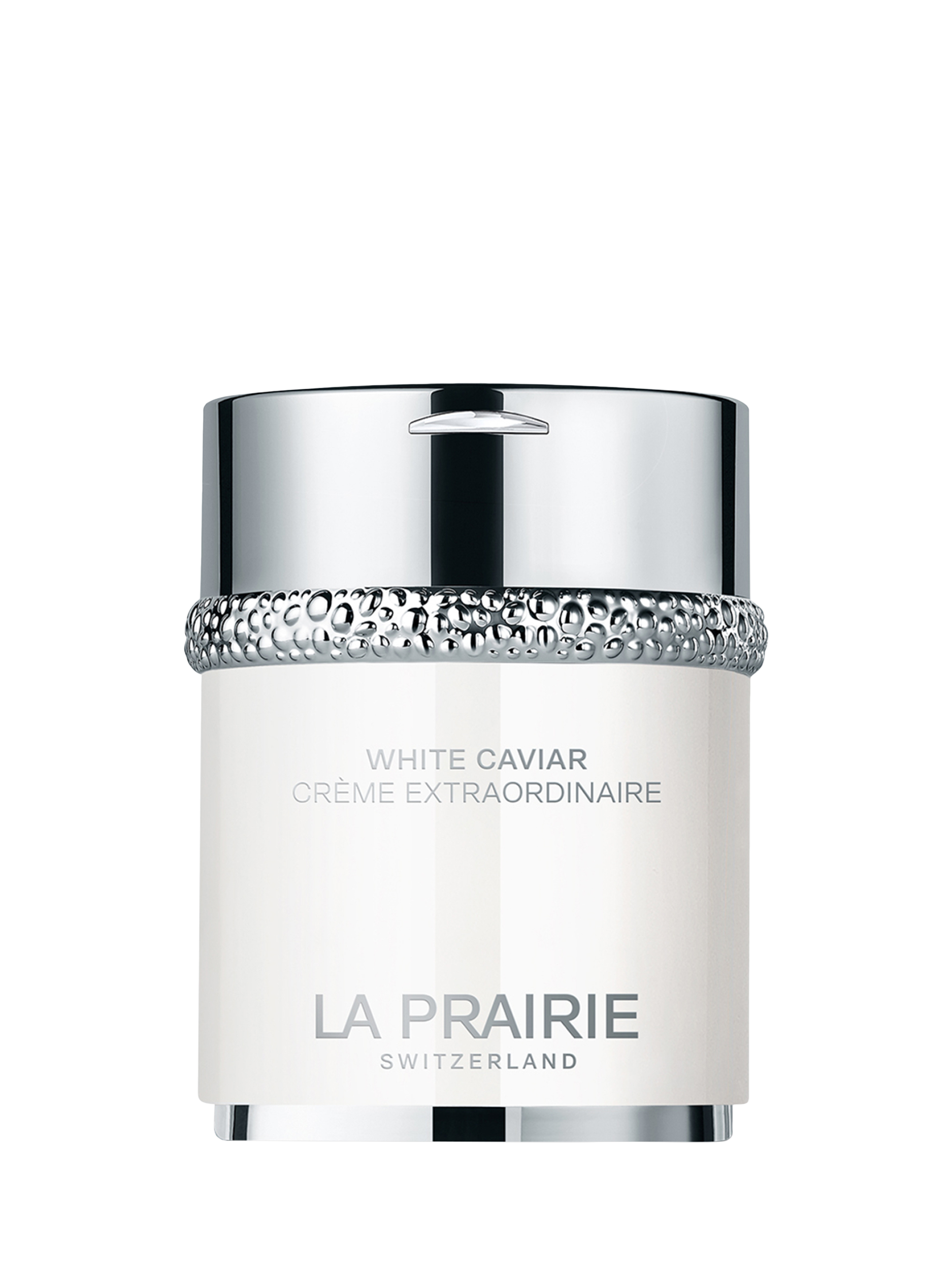 Product image 1 of 6, which shows La Prairie White Caviar Crème Extraordinaire Illuminating Face Cream, 60ml