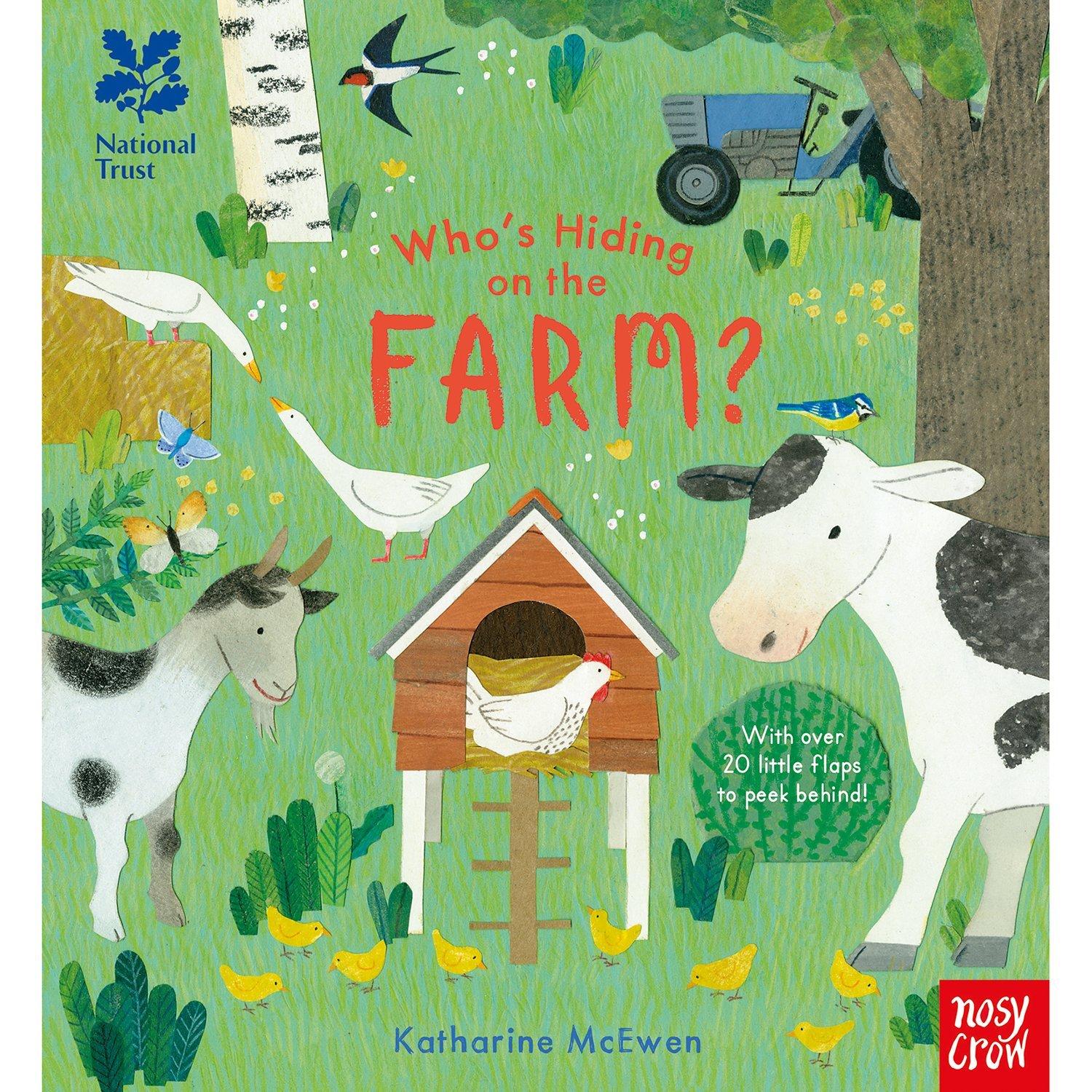 Who's Hiding on the Farm Children's Book