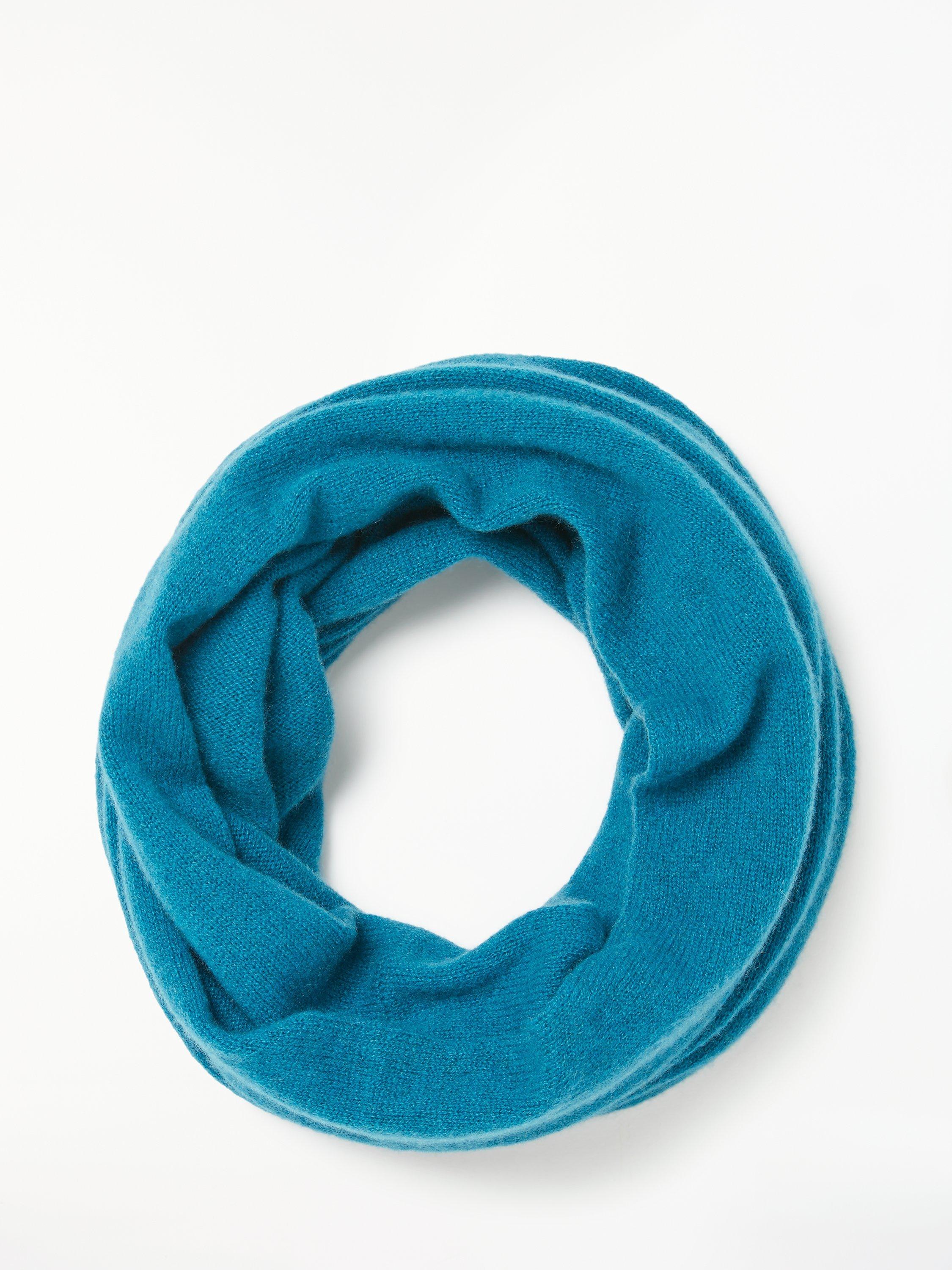 John Lewis & Partners Cashmere Snood, Teal