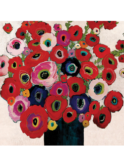 Woodmansterne Scarlet Beauty Birthday Card, 