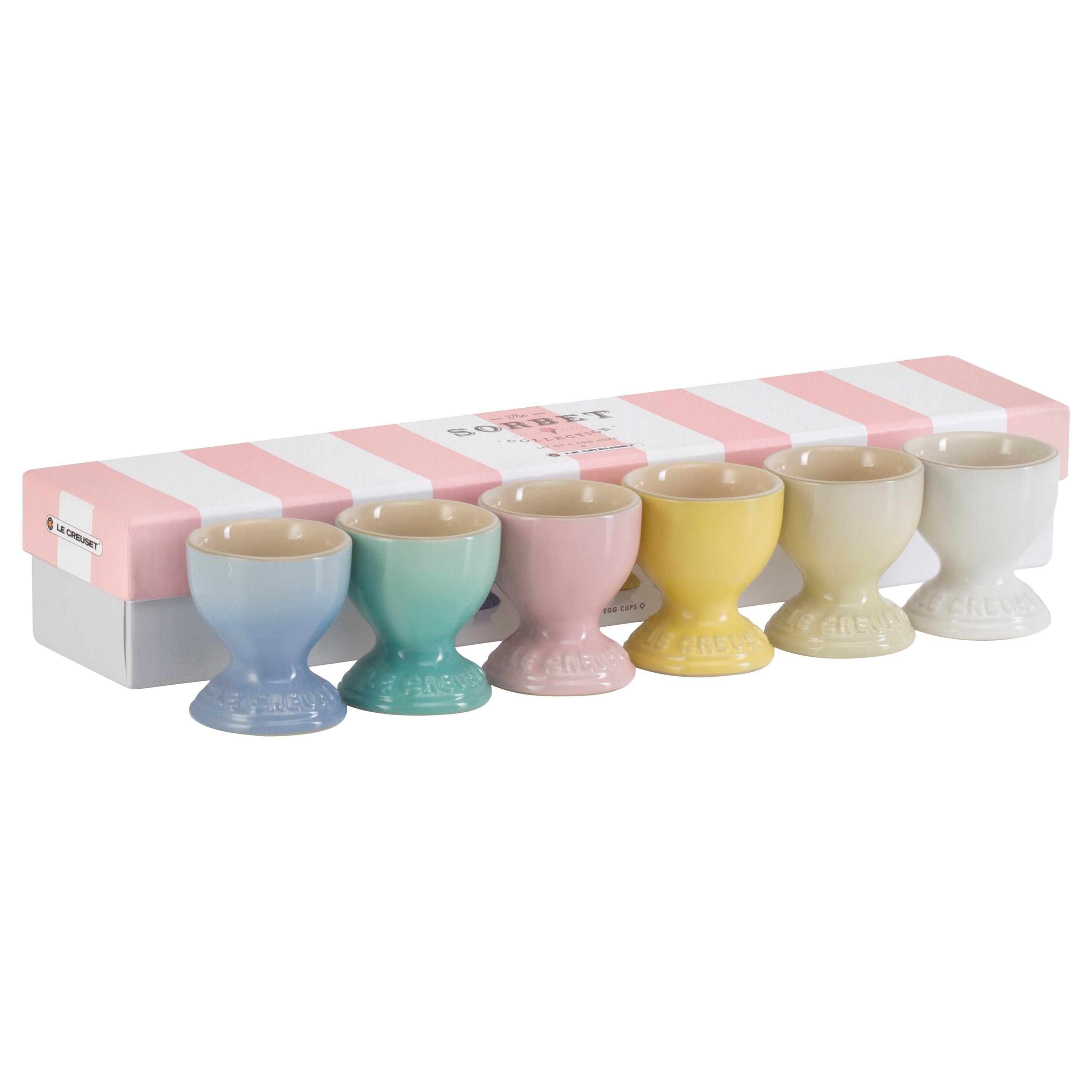Le Creuset Sorbet Egg Cups, Assorted, Set of 6