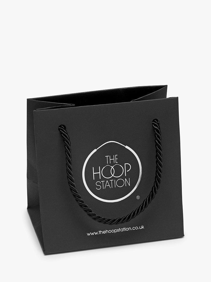 The Hoop Station La Chica Latina Large Hoop Earrings, Gold