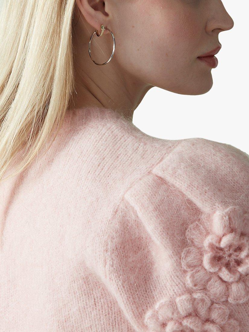 Product image 2 of 4, which shows The Hoop Station La Lago Di Como Medium Hoop Earrings, Silver
