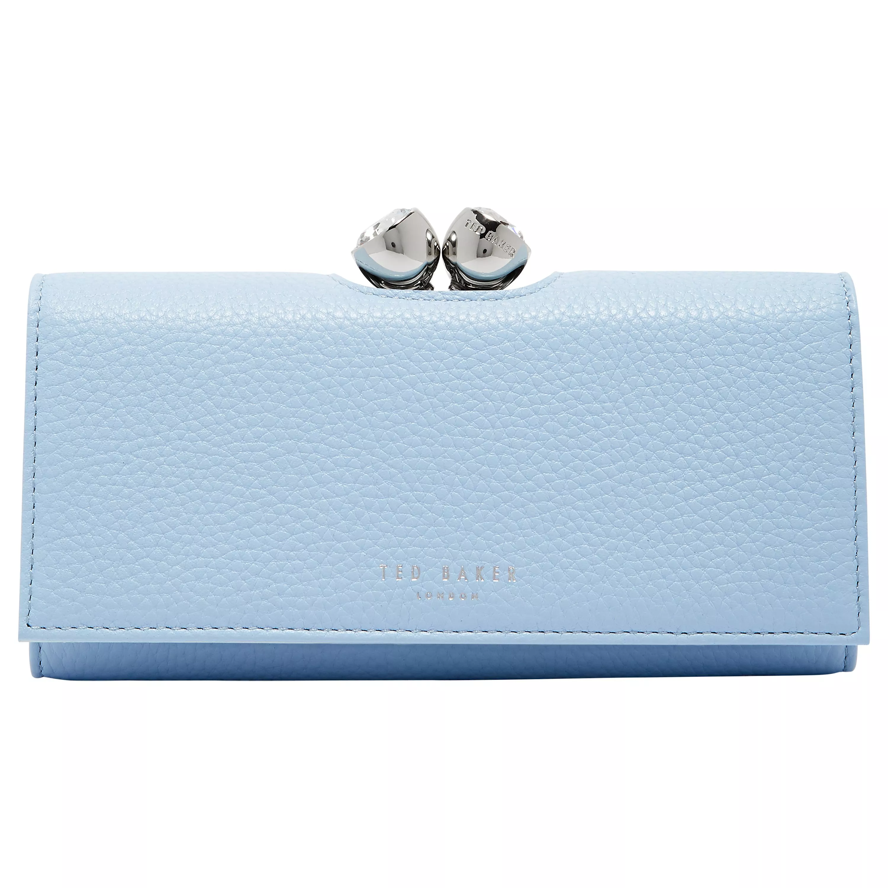 Ted Baker Muscovy Leather Matinee Purse Pale Blue