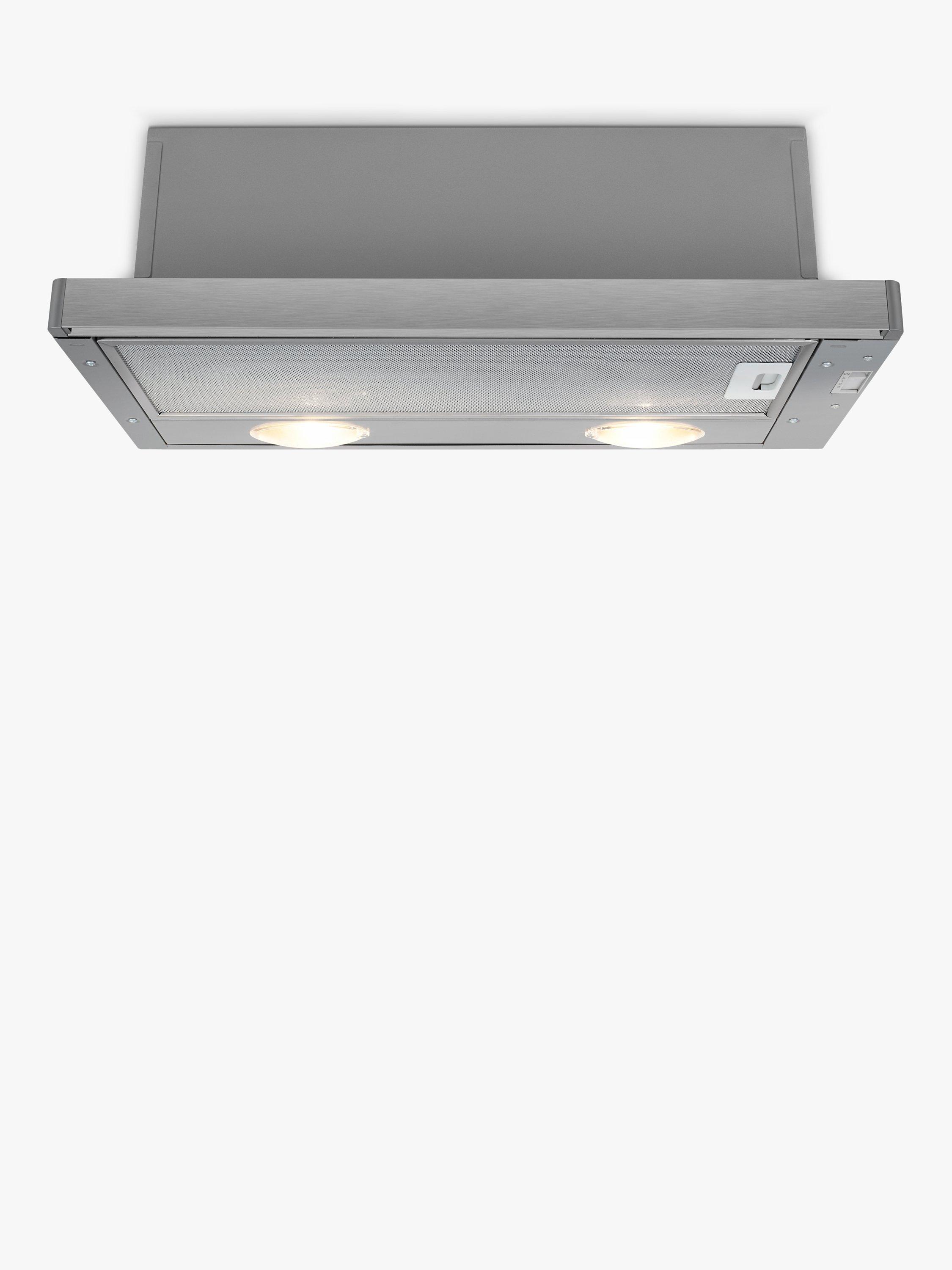 Beko HNT61210X Telescopic Cooker Hood, Stainless Steel