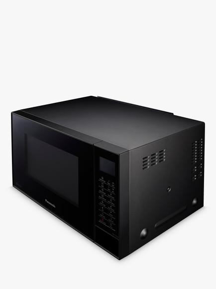 Panasonic NN-CT56JBBPQ Combination Microwave Oven, 27L, Black - view 2, Black