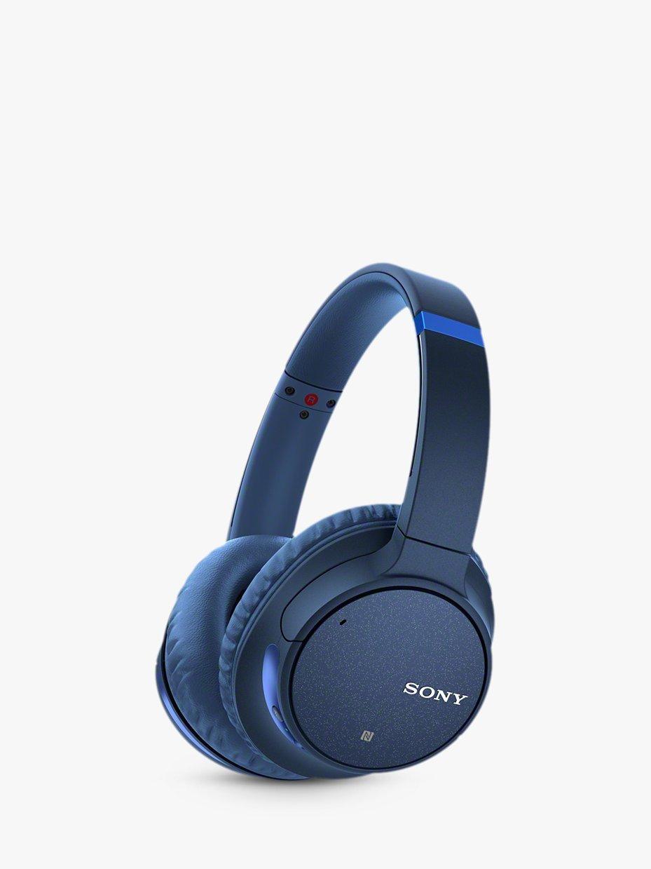 Sony WH CH700N Noise Cancelling Wireless Bluetooth NFC Over Ear Headphones with Mic Remote