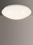 John Lewis Star Sparkle LED Flush Ceiling Light, White