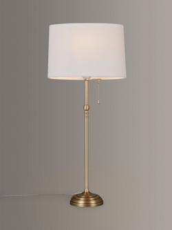 John Lewis Isabel Tall Table Lamp, Brass