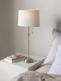 John Lewis Isabel Tall Table Lamp - view 2, Brass