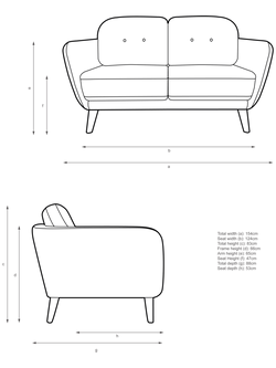 John Lewis Arlo Small 2 Seater Sofa - view 2, 