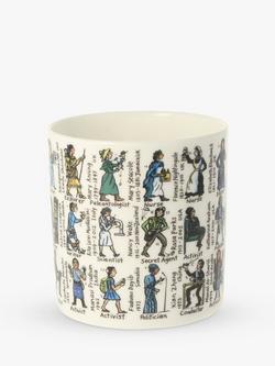 McLaggan Smith Picturemaps Women Who Changed The World Mug, 350ml - view 2, White