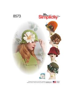 Simplicity Women's Hat Sewing Pattern, 8573